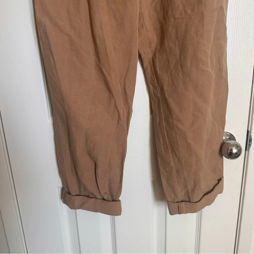 Mara Hoffman Brown Chino pants Linen Size 6 - Picture 4 of 9